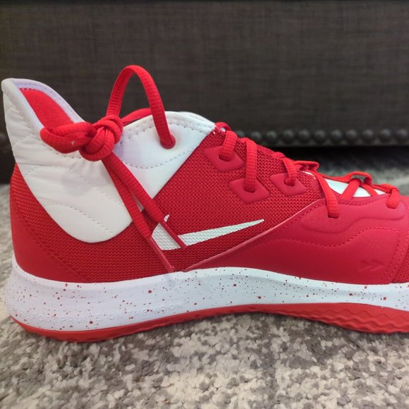 Nike Paul George 3 TB Promo Red/White, Size 15 - Picture 3 of 6